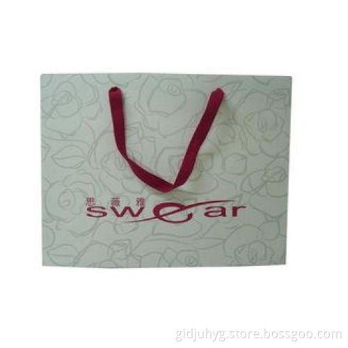 Fashion Card Paper Packaging Bags, Offset printing Custom P